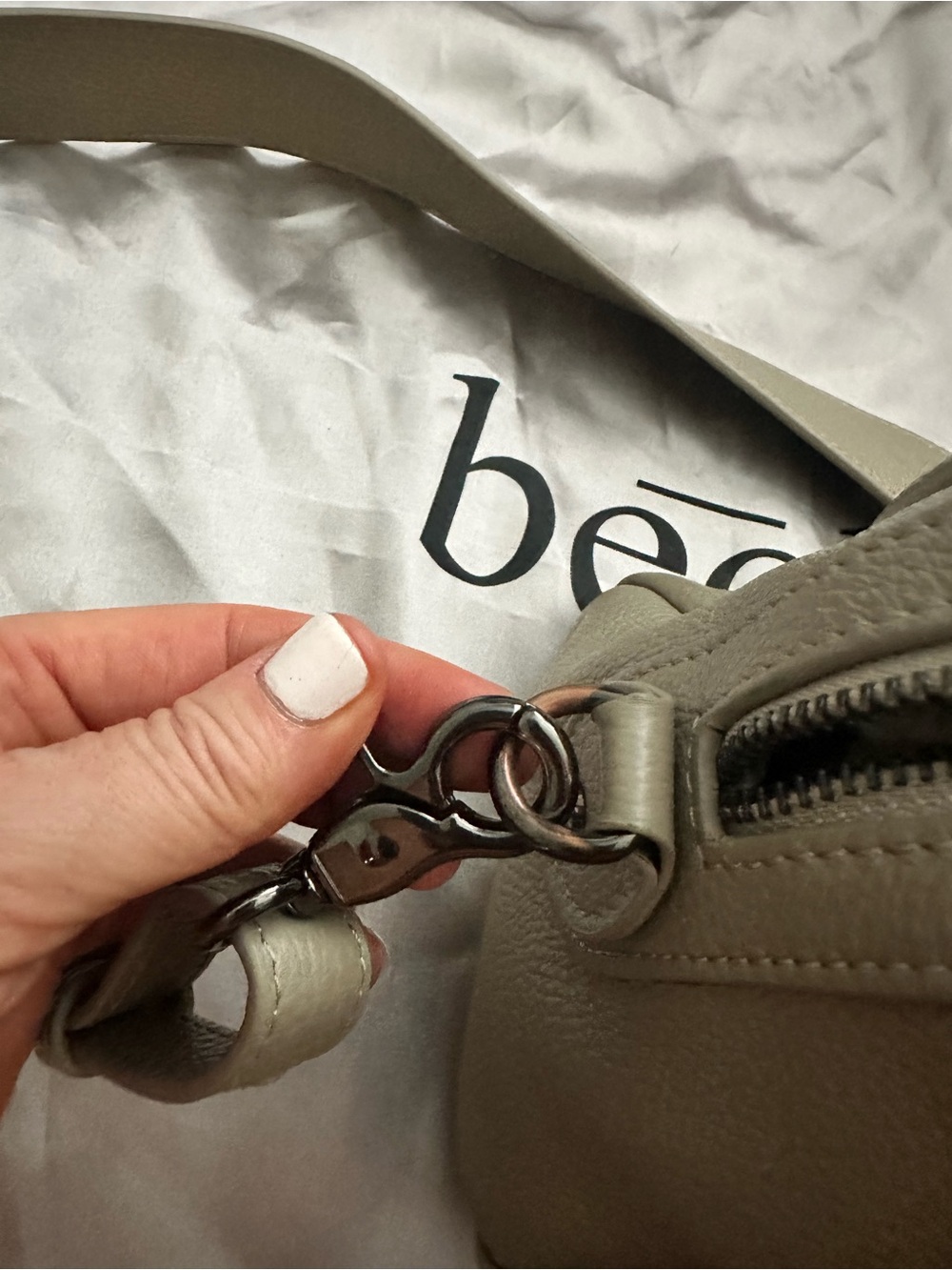 Beck Baby Hayes Bag Mushroom - Light Taupe - Picture 6 of 11